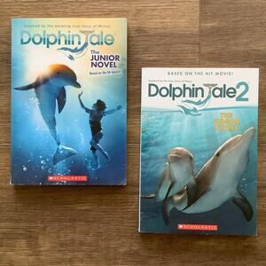 Dolphin Tale & Dolphin Tale 2 Junior Novel Book Bundle